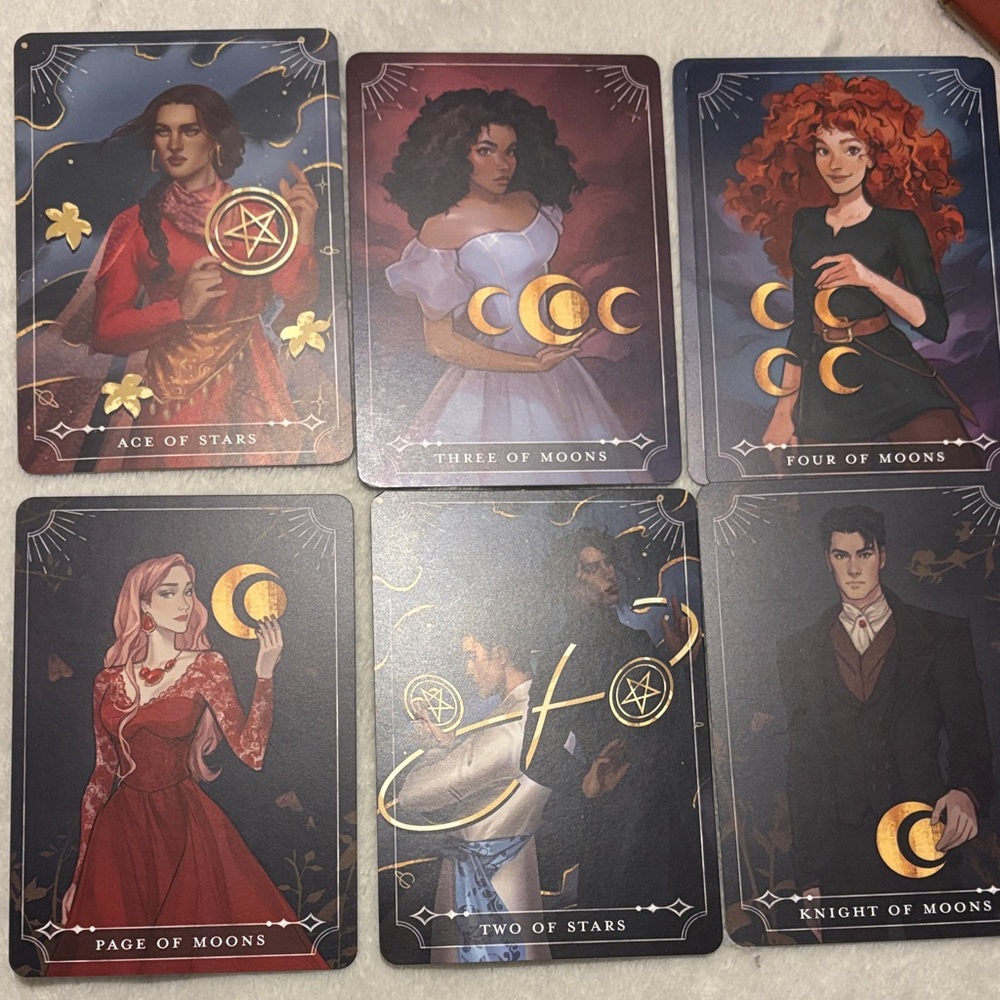 Mystical Tarot Card Set - Black and Gold